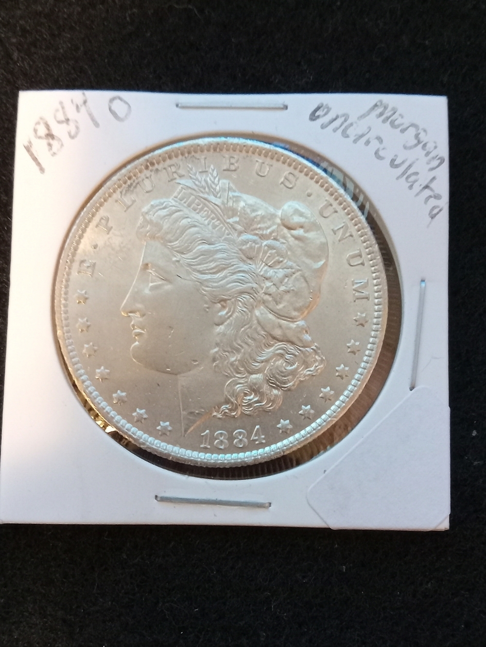 1884 O Morgan Silver Dollar - Uncurculated Beautiful